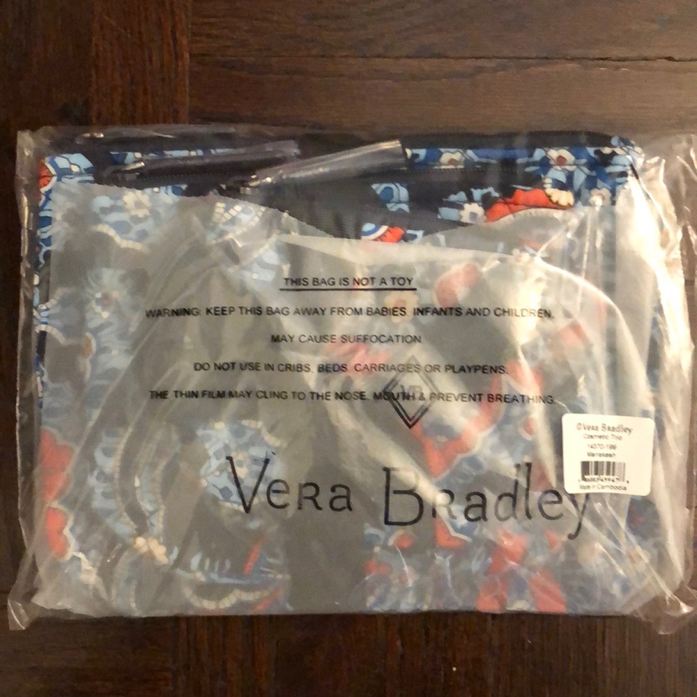 Vera Bradley Cosmetic Trio